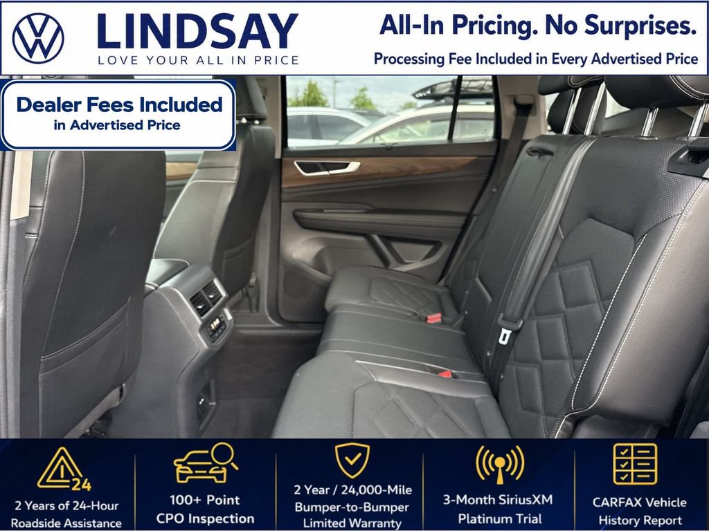 Used 2024 Volkswagen Atlas SE w/ Panoramic Sunroof Package AWD/4WD image 12