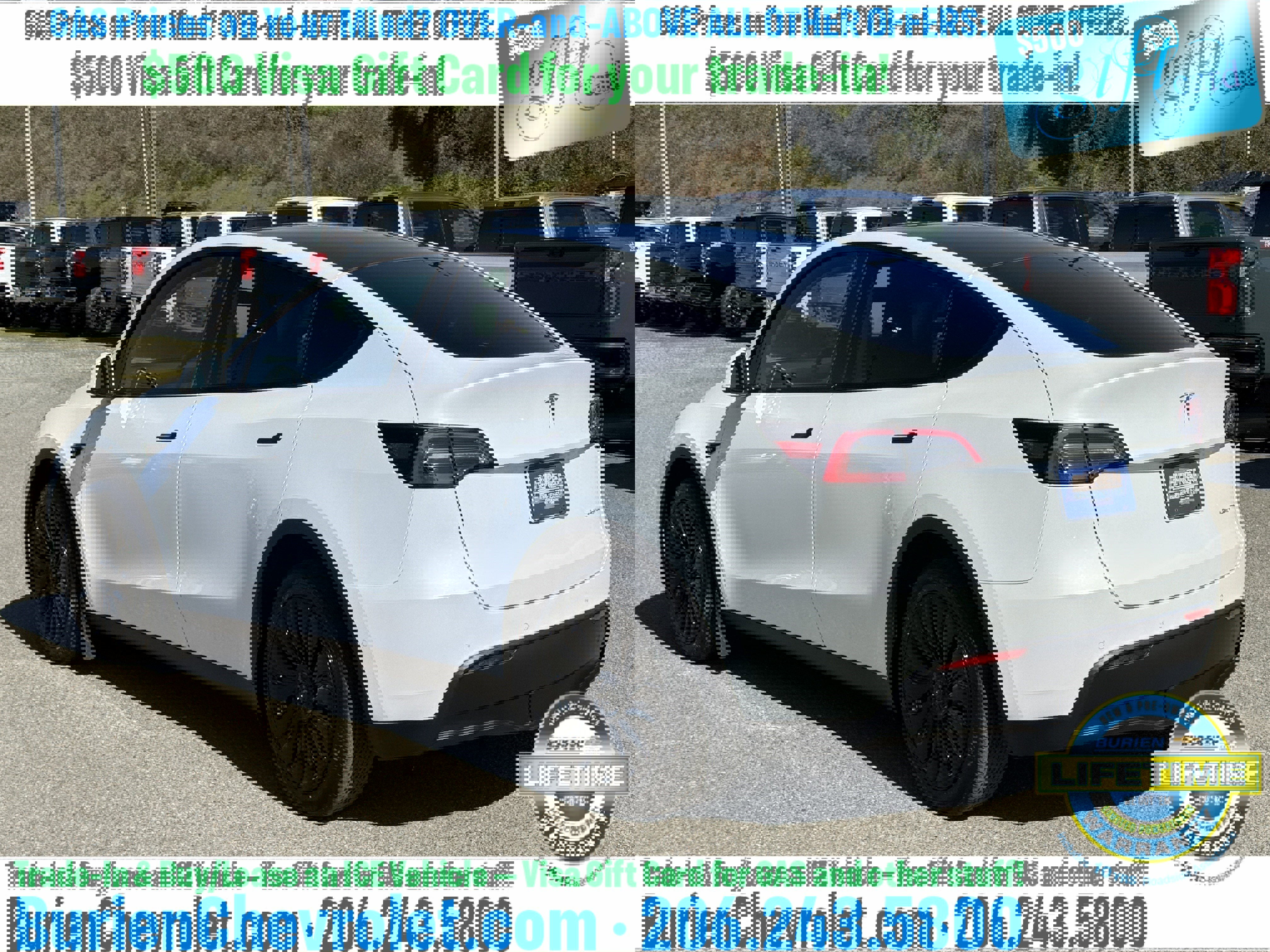 Used 2022 Tesla Model Y Long Range AWD/4WD image 3