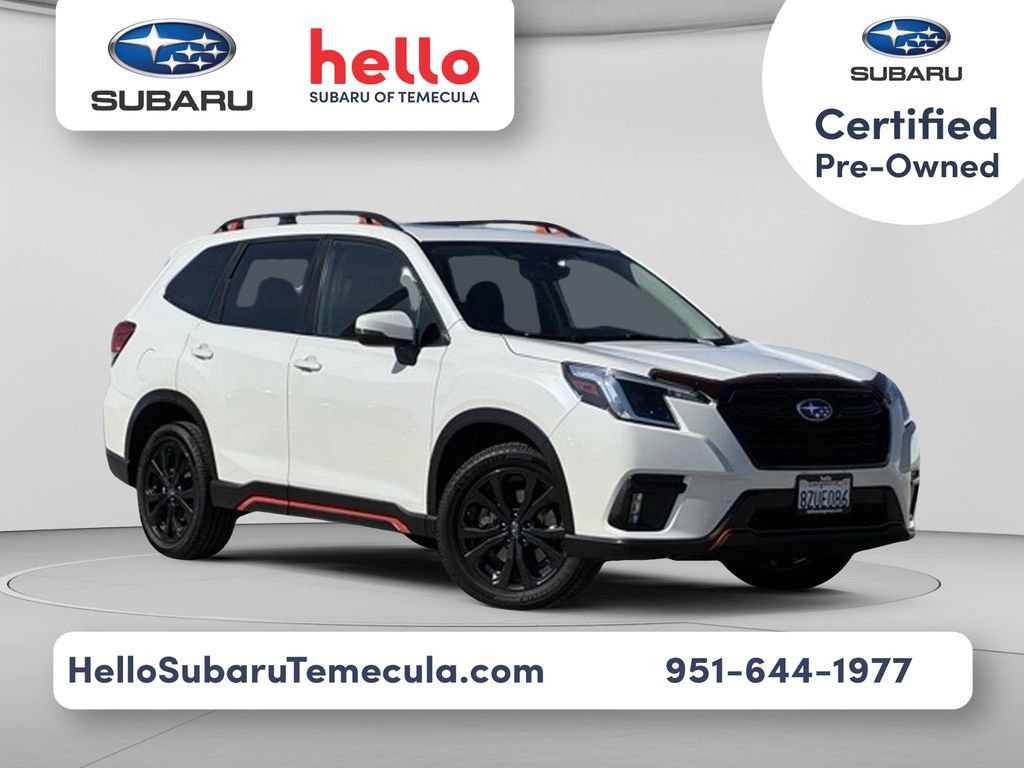 Certified 2022 Subaru Forester Sport w/ Popular Package #2 AWD/4WD image 1