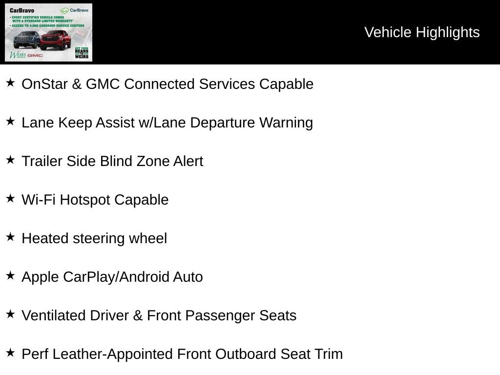 Certified 2024 GMC Sierra 1500 SLT w/ SLT Premium Plus Package image 16