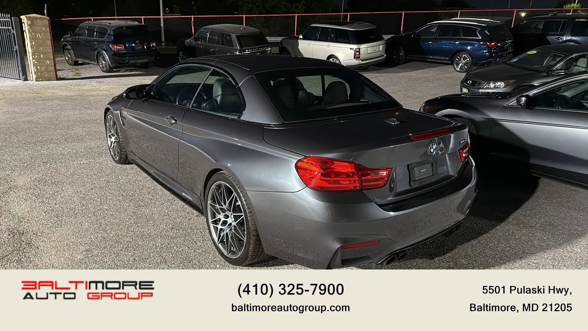 Used 2017 BMW M4 Convertible w/ Competition Package image 2