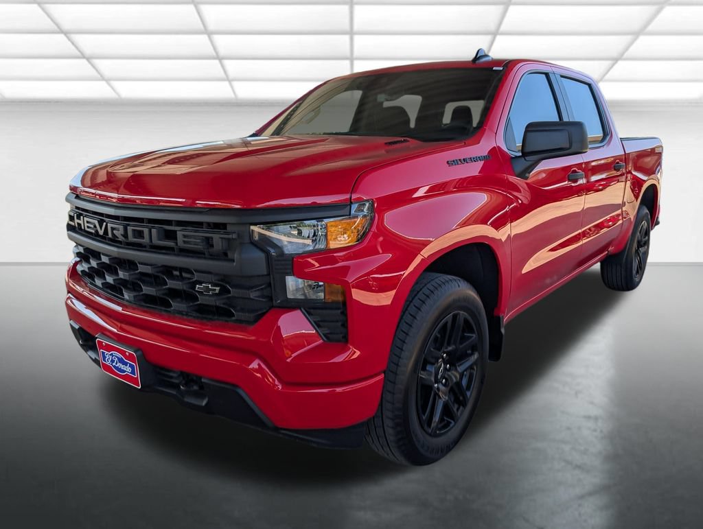 New 2026 Chevrolet Silverado 1500 Custom w/ LPO, Dark Essentials Package RWD image 23