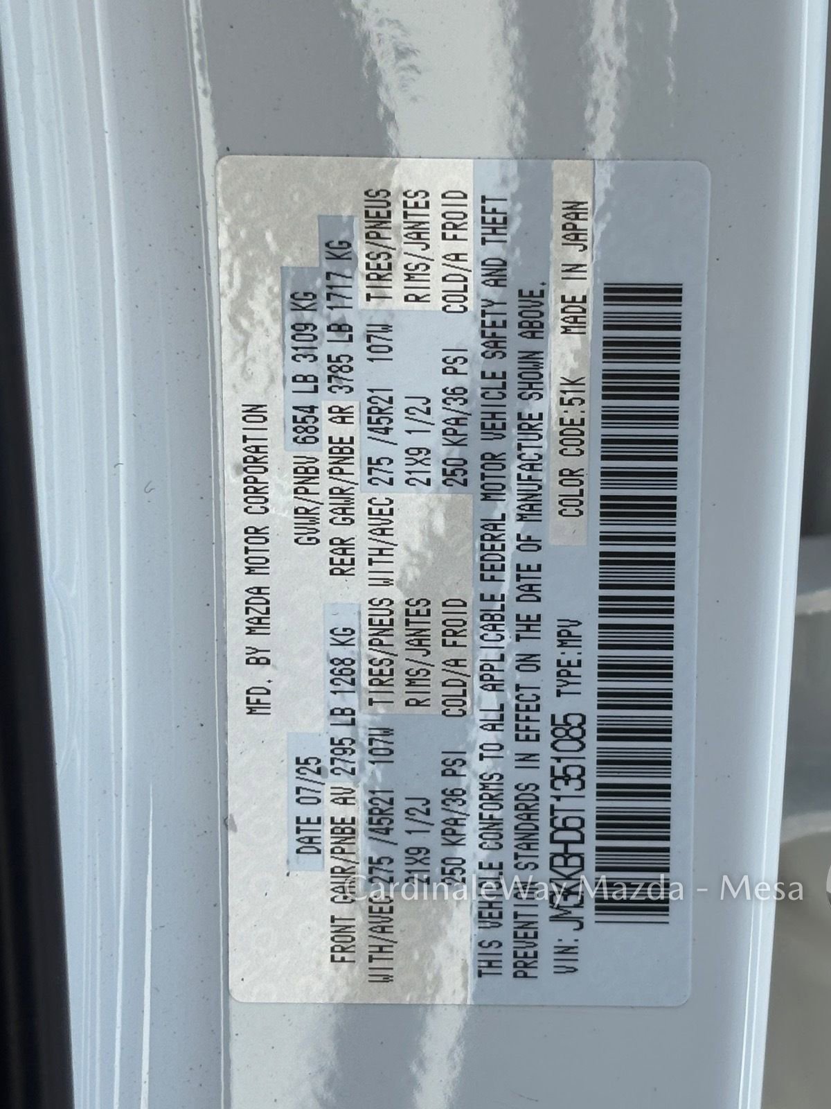 New 2026 MAZDA CX-90 3.3 Turbo w/ Preferred Package image 22