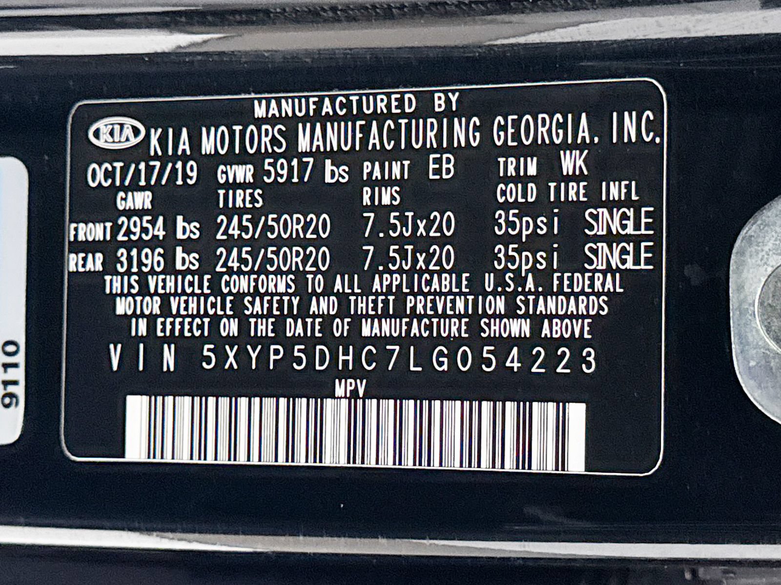 Used 2020 Kia Telluride SX w/ SX Prestige Package AWD/4WD image 44
