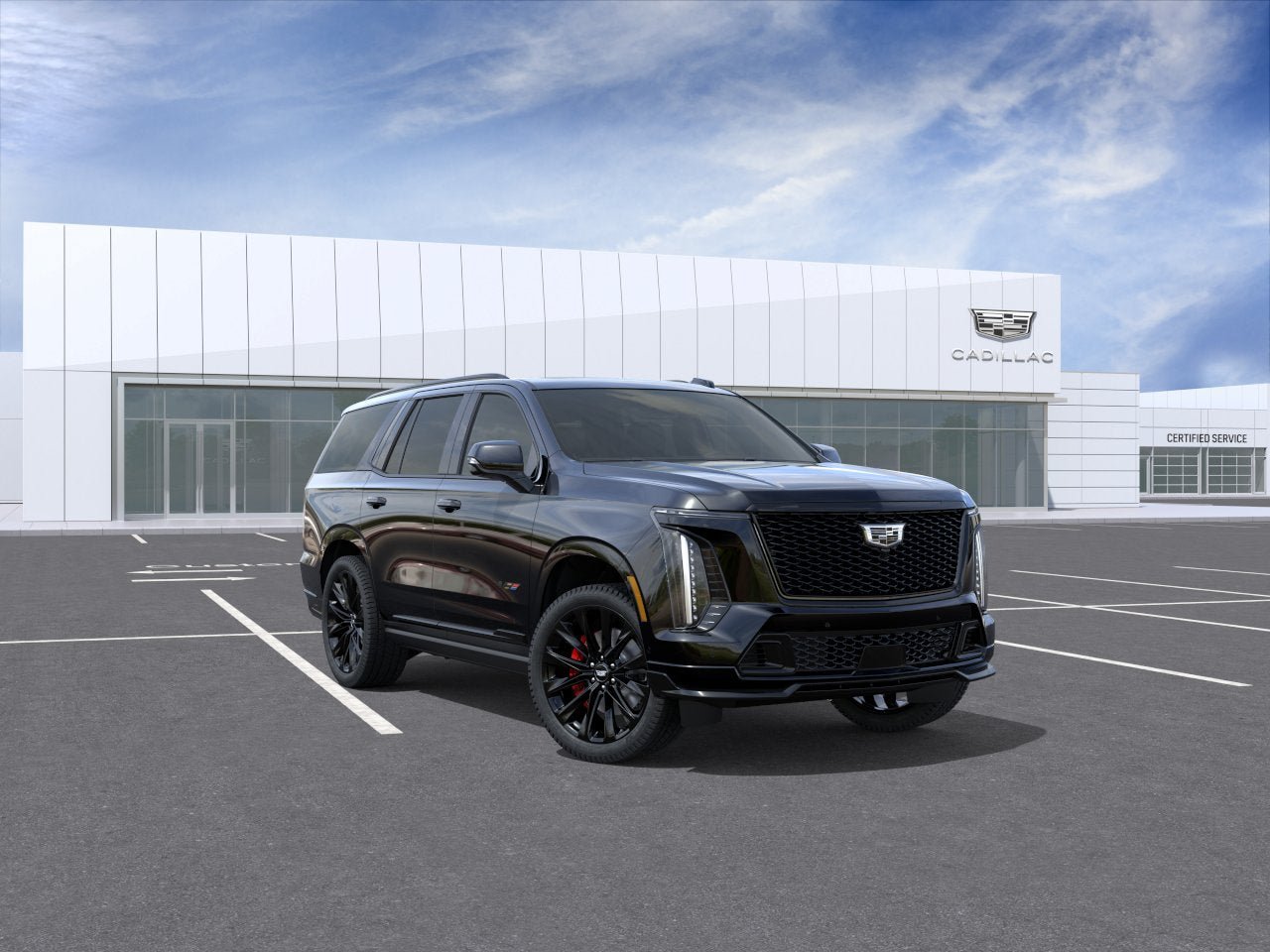 New 2026 Cadillac Escalade V w/ LPO, ONYX Package