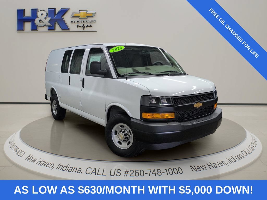 New 2026 Chevrolet Express 2500 w/ Safety Package