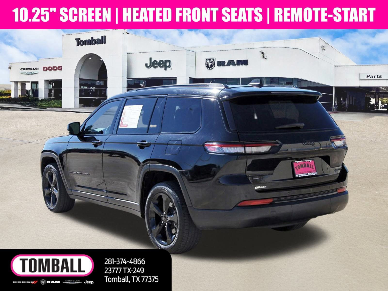 Used 2023 Jeep Grand Cherokee L Limited w/ Black Appearance Package image 5