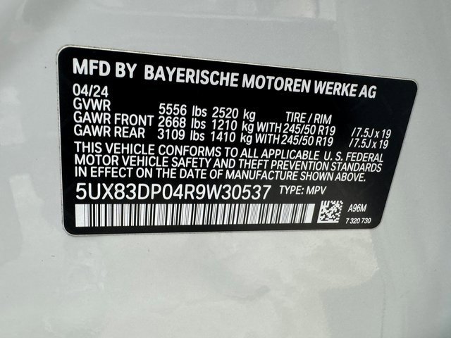 Certified 2024 BMW X3 M40i w/ Premium Package image 30