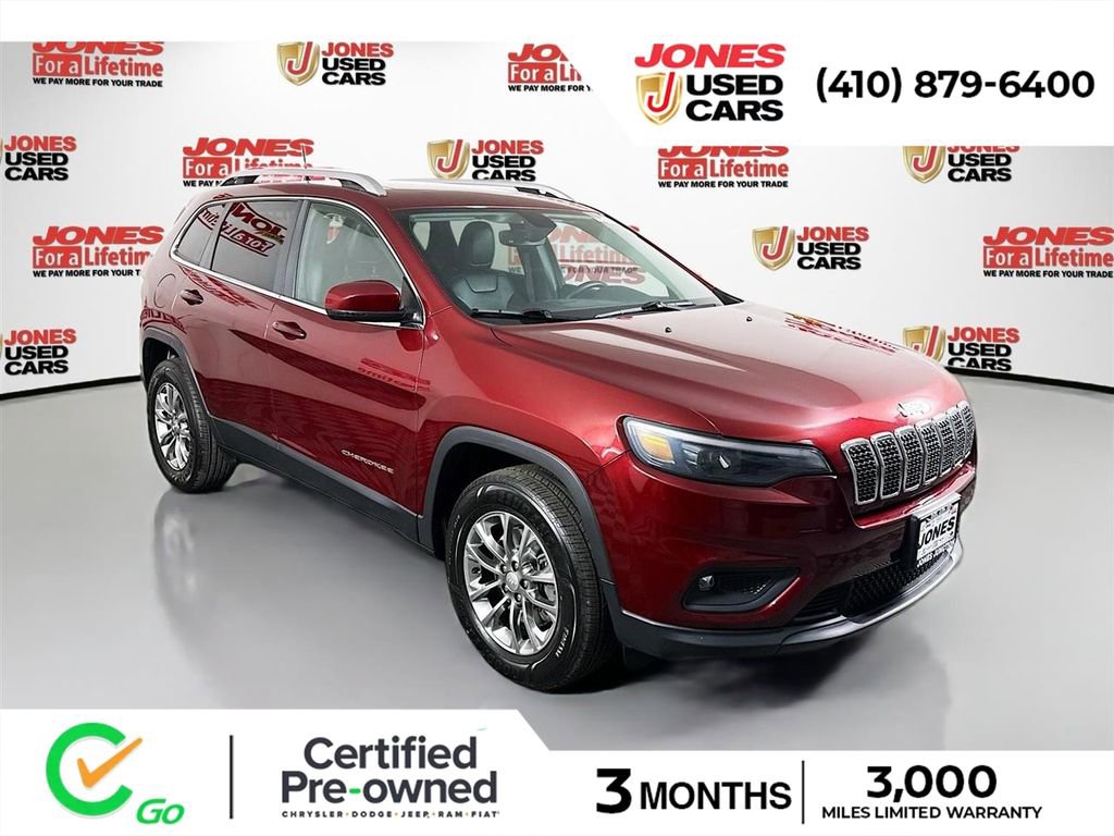 Used 2020 Jeep Cherokee Latitude Plus w/ Comfort/Convenience Group AWD/4WD image 1