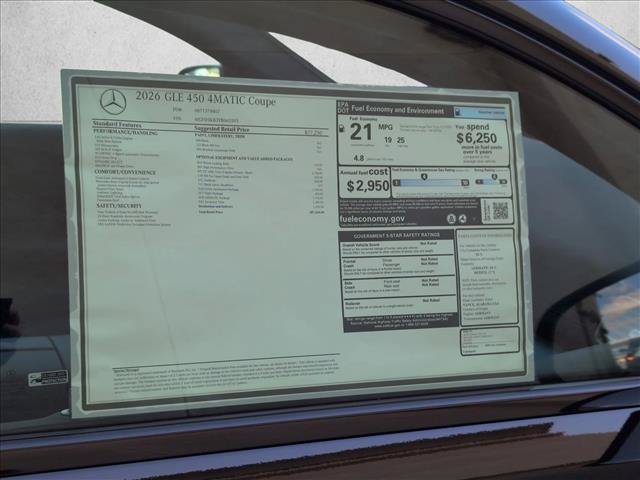 New 2026 Mercedes-Benz GLE 450 4MATIC Coupe image 18