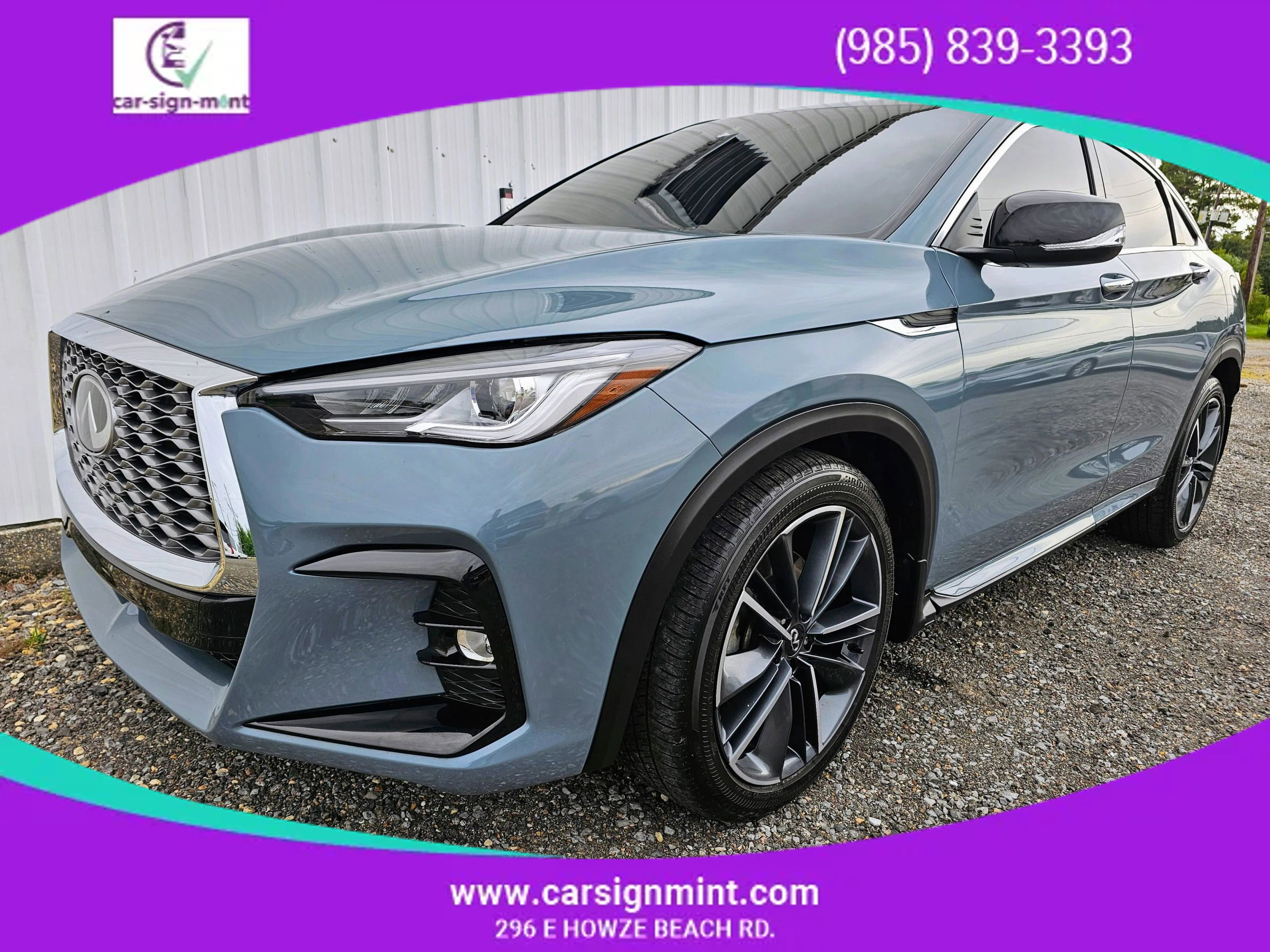 Used 2025 INFINITI QX55 Luxe w/ Cargo Package