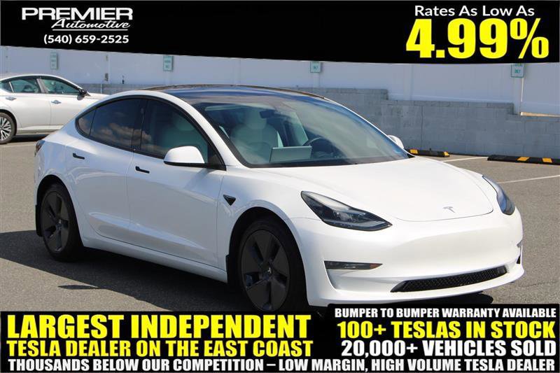 Used 2021 Tesla Model 3 Long Range image 1