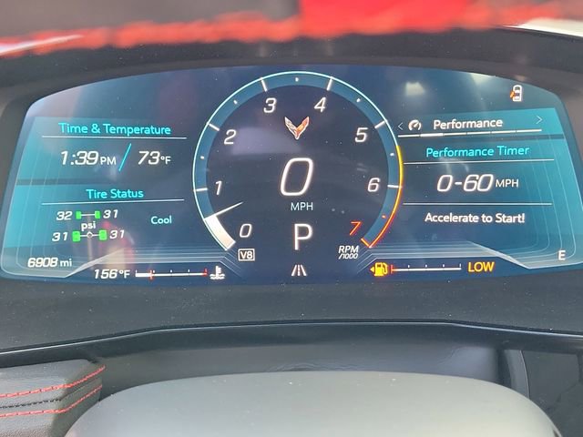 Certified 2025 Chevrolet Corvette Stingray Preferred Cpe w/ Stealth Interior Trim Package image 29