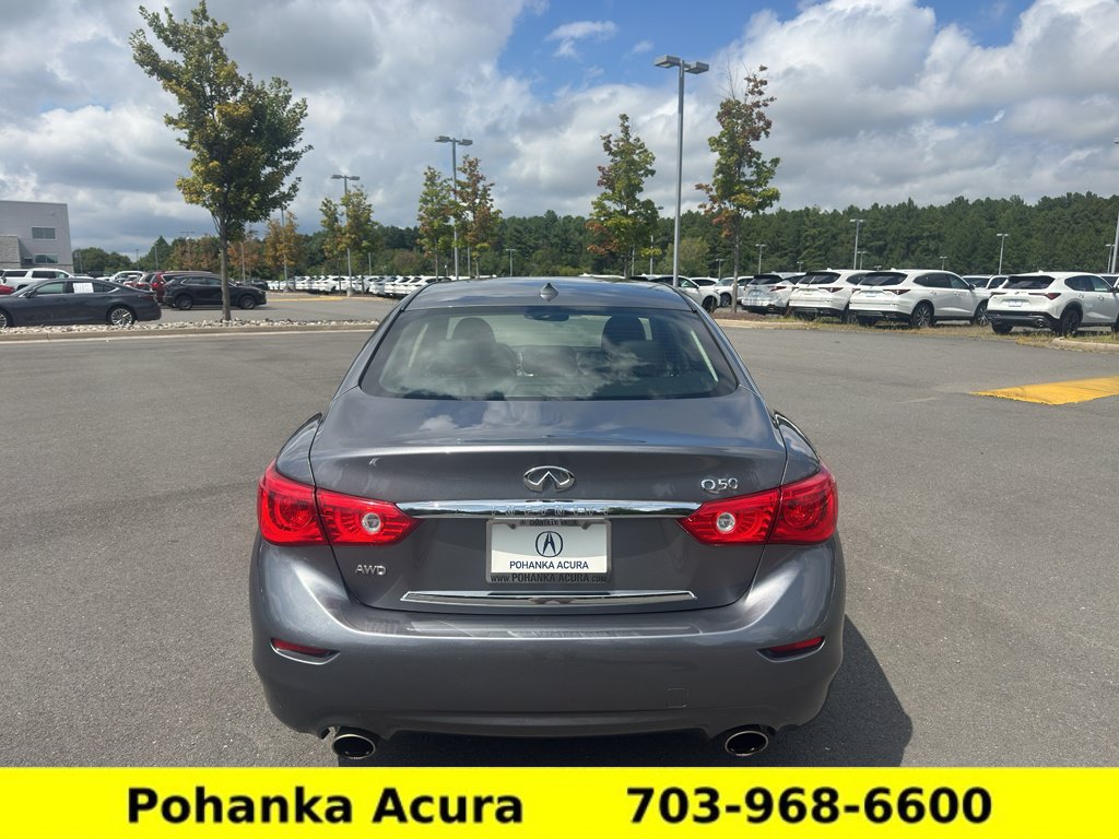 Used 2017 INFINITI Q50 2.0t w/ Moonroof Package AWD/4WD image 6