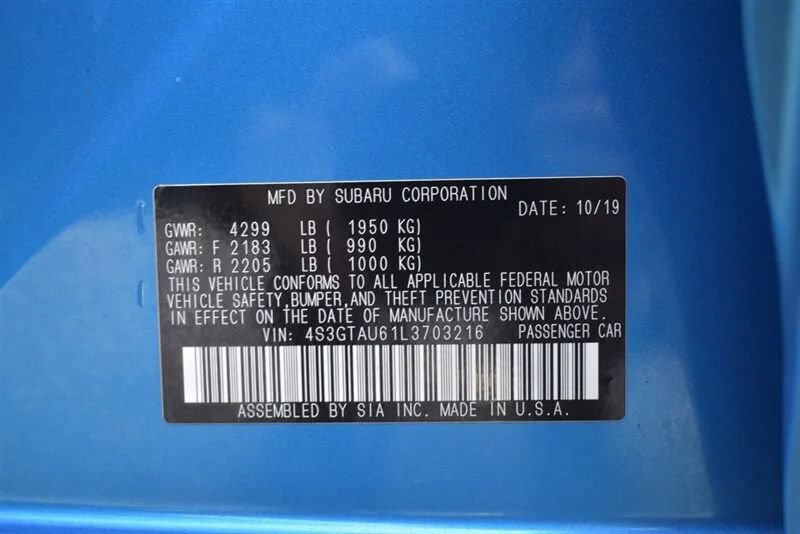 Used 2020 Subaru Impreza 2.0i Limited w/ Popular Package #2 AWD/4WD image 35