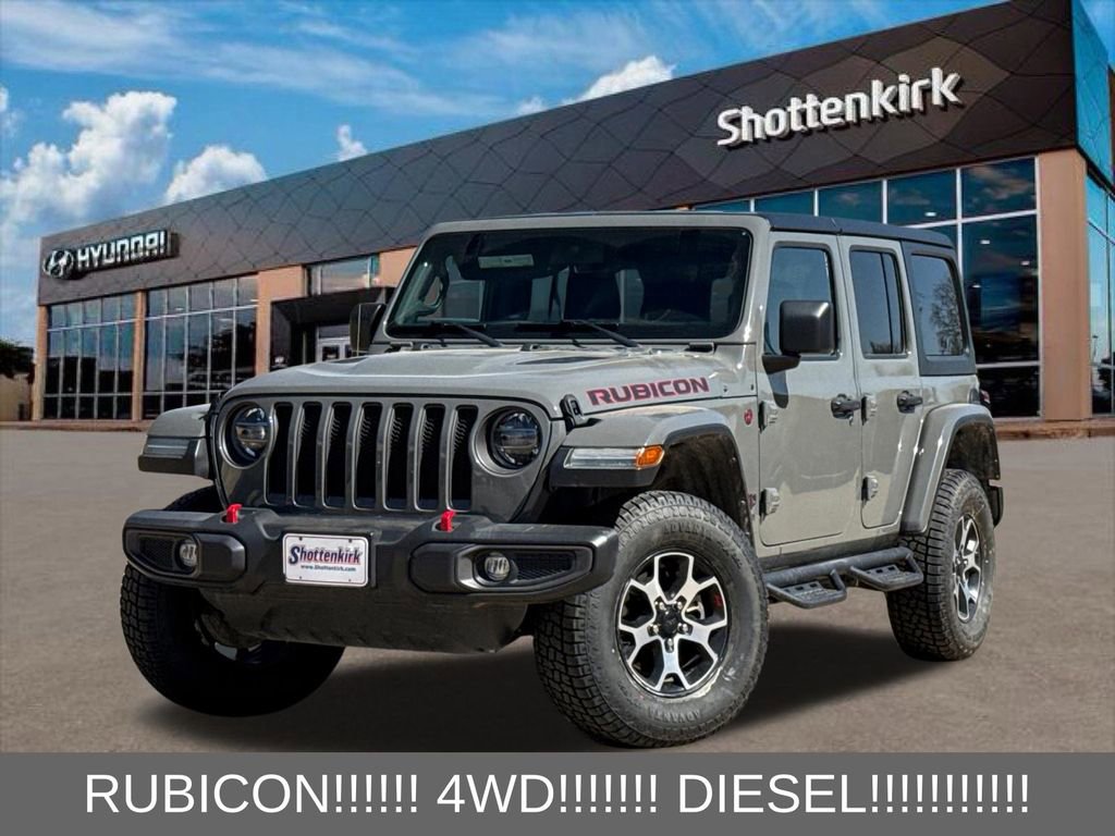 Used 2022 Jeep Wrangler Unlimited Rubicon w/ LED Lighting Group image 1