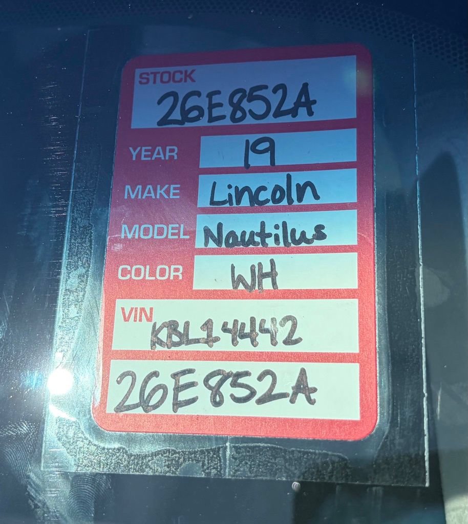 Used 2019 Lincoln Nautilus Black Label w/ Cargo Utility Package AWD/4WD image 25