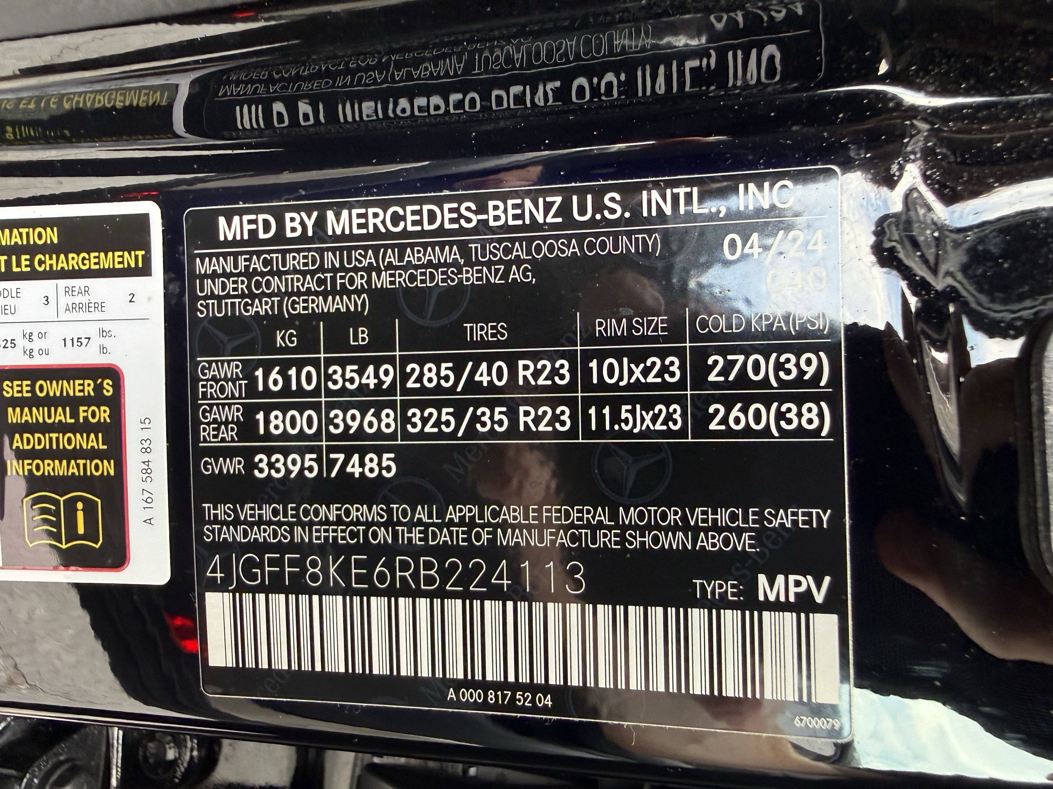 Used 2024 Mercedes-Benz GLS 63 AMG 4MATIC image 37