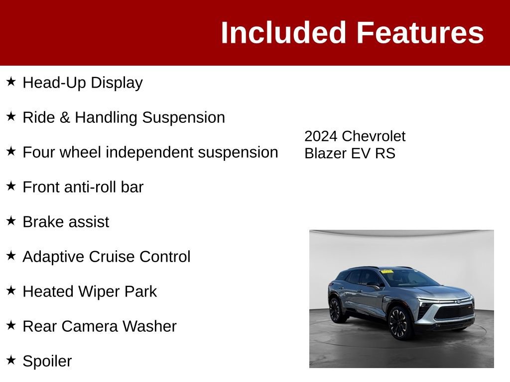 Used 2024 Chevrolet Blazer EV RS AWD/4WD image 4