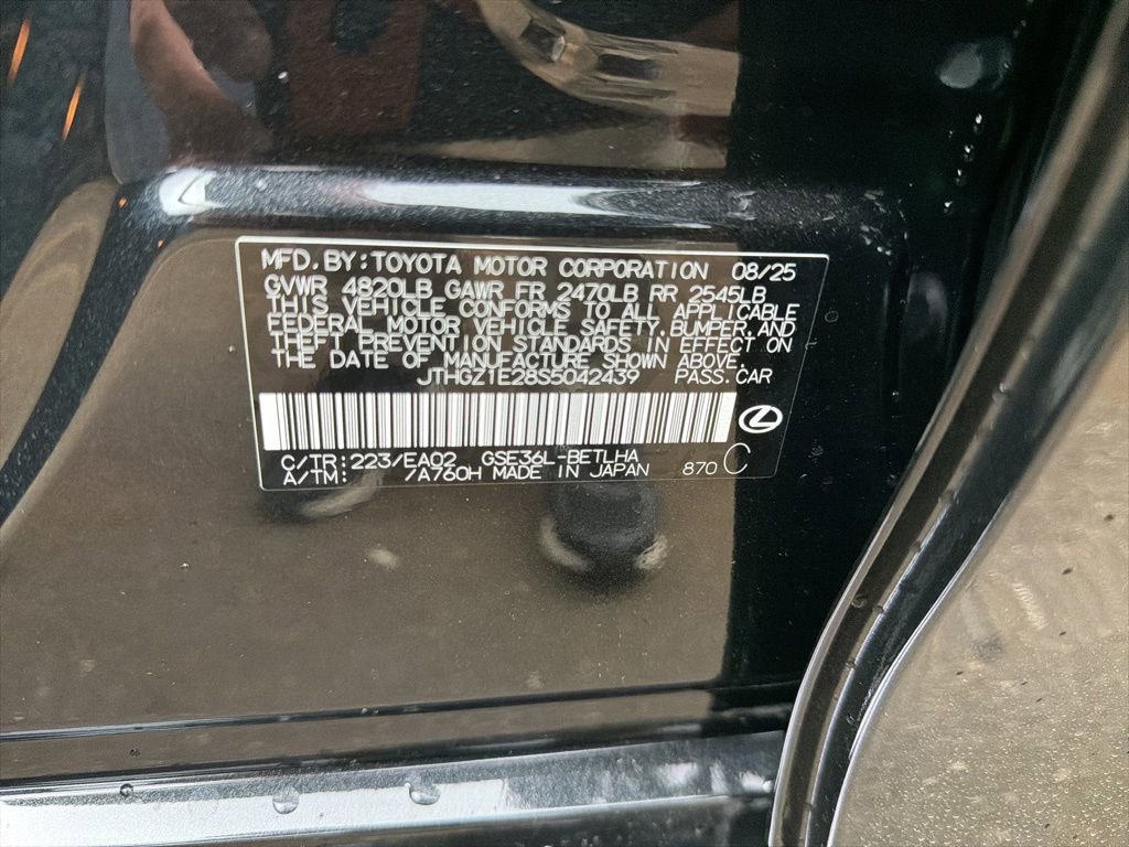 New 2025 Lexus IS 350 F Sport image 7