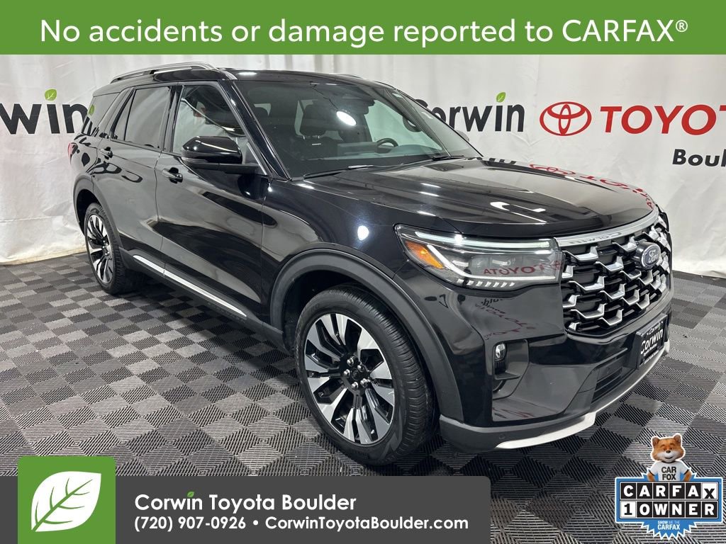 Used 2025 Ford Explorer Platinum w/ LUX Leather Package