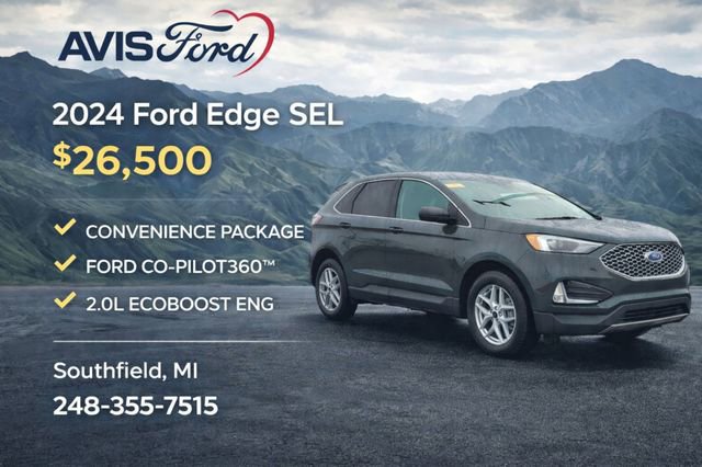 Certified 2024 Ford Edge SEL w/ Convenience Package