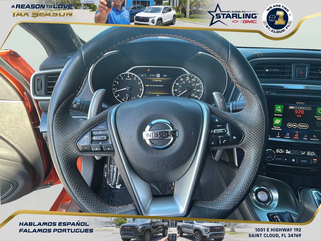 Used 2021 Nissan Maxima SR w/ Sport Mat Group image 15