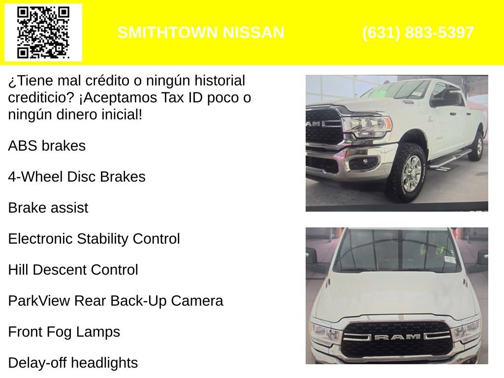 Used 2024 RAM 2500 Big Horn w/ Off Road Package AWD/4WD image 4
