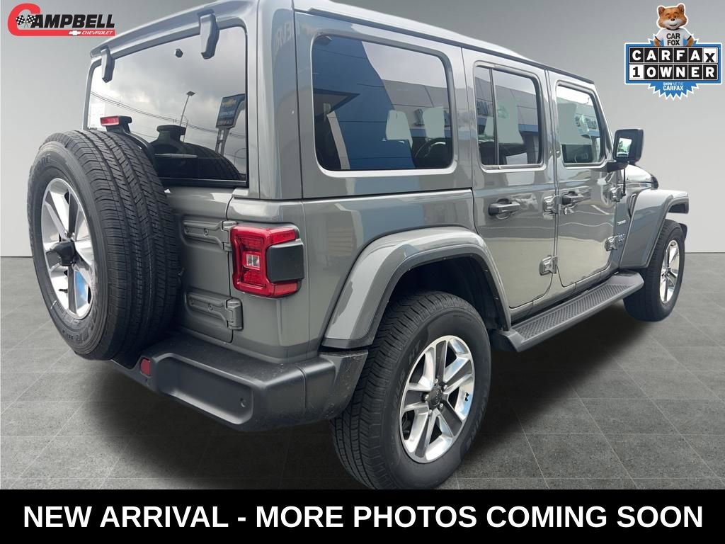 Used 2021 Jeep Wrangler Unlimited Sahara AWD/4WD image 5