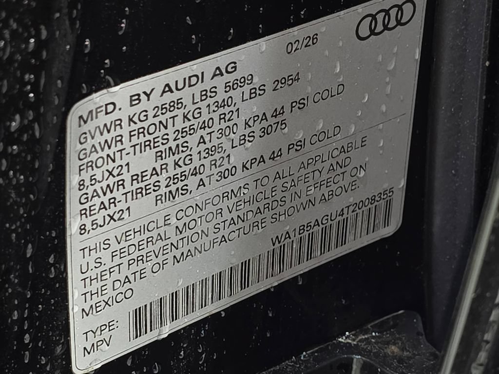 New 2026 Audi SQ5 Premium Plus AWD/4WD image 34