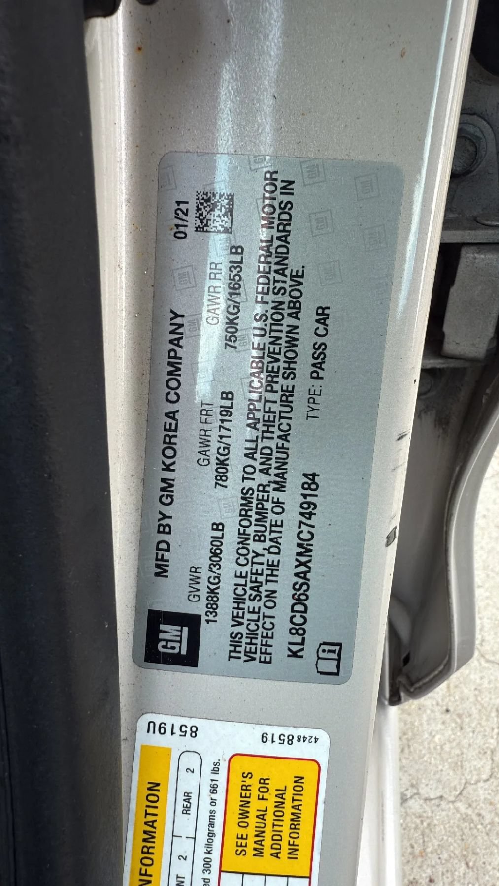 Used 2021 Chevrolet Spark LT FWD image 43