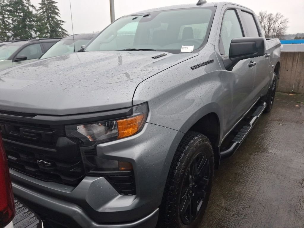 Used 2025 Chevrolet Silverado 1500 Custom w/ Turbomax Blackout Package image 1
