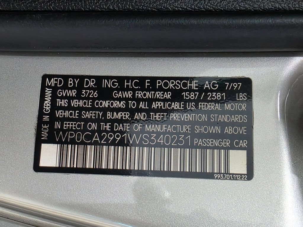Used 1998 Porsche 911 Cabriolet image 82