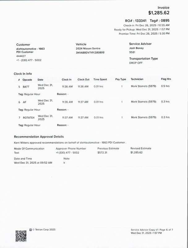 Used 2024 Nissan Sentra SR w/ SR Premium Package image 39