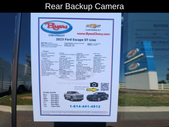 Used 2023 Ford Escape ST-Line w/ Tech Pack #1 AWD/4WD image 13