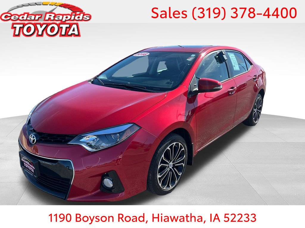Certified 2016 Toyota Corolla S FWD 360° Tour