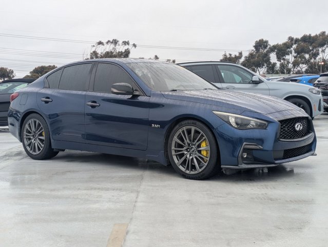 Used 2018 INFINITI Q50 Red Sport 400 w/ Proactive Package image 3