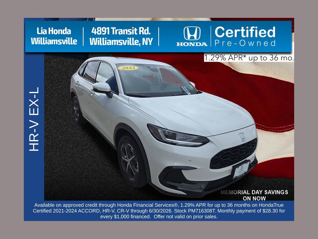 Certified 2023 Honda HR-V EX-L