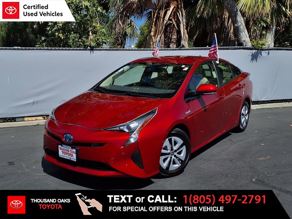 Certified 2017 Toyota Prius Three FWD image 1