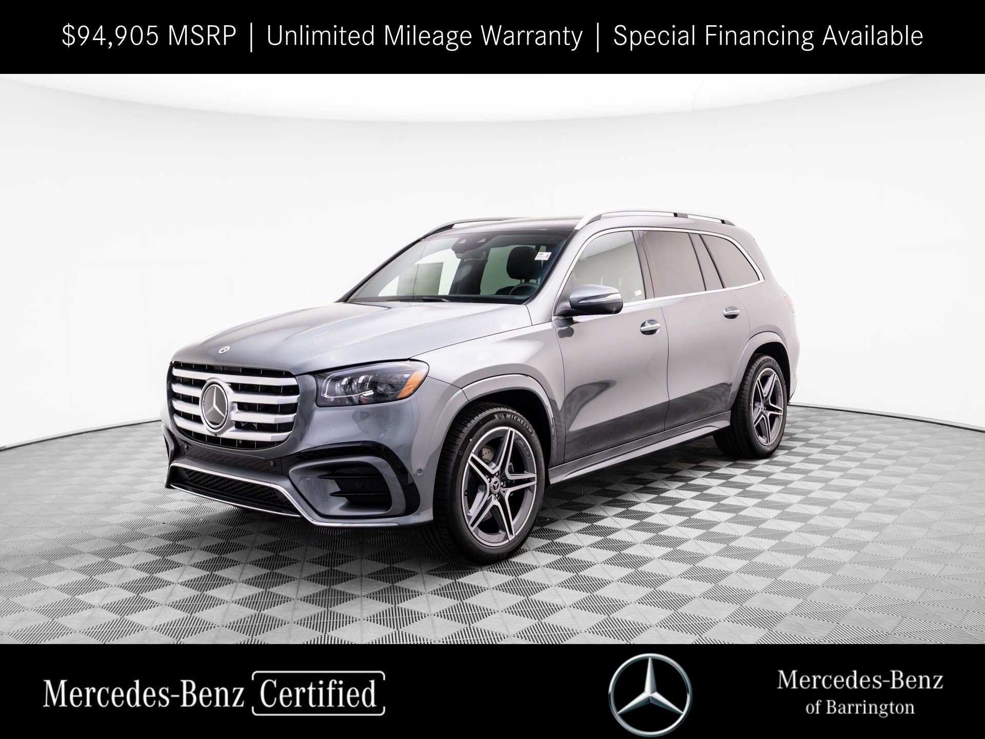 Certified 2025 Mercedes-Benz GLS 450 4MATIC