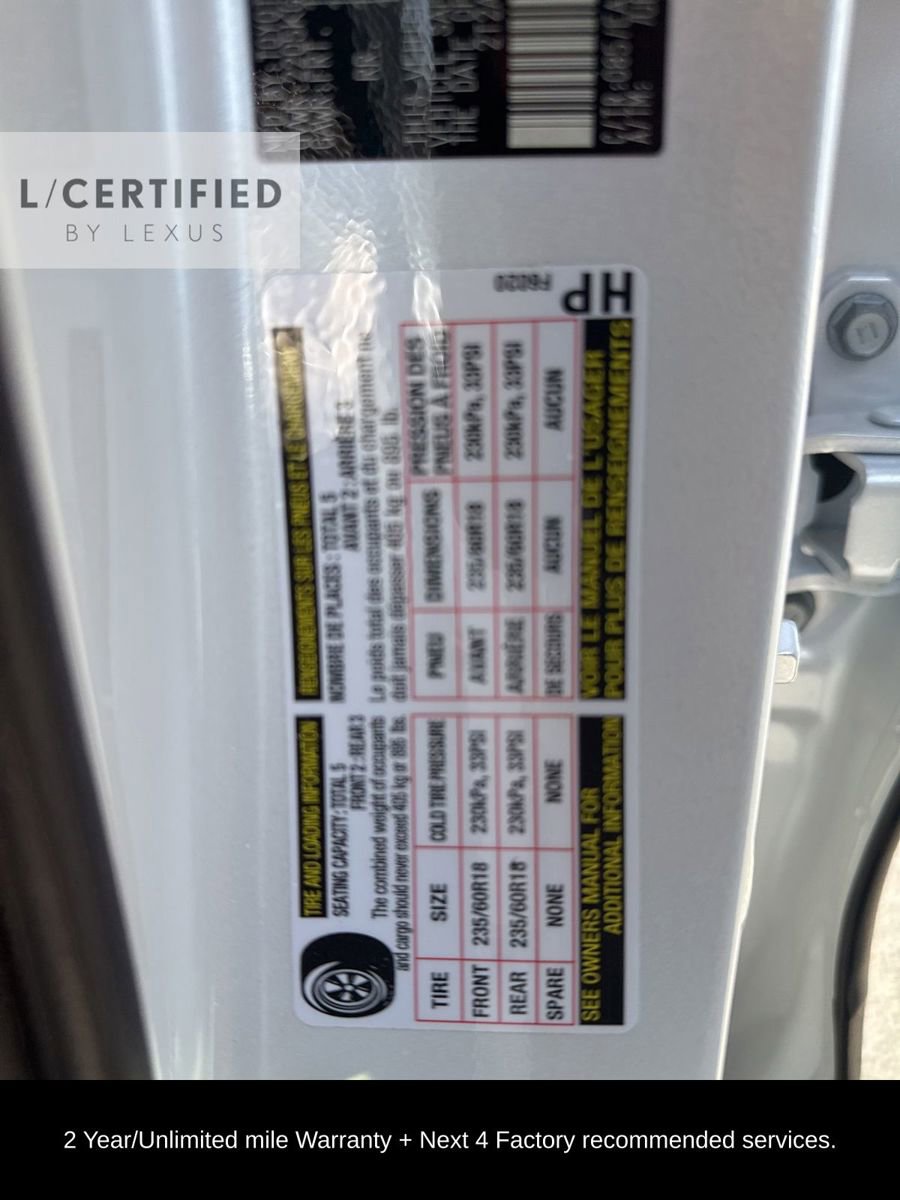 Used 2024 Lexus NX 250 FWD w/ Towing Package (2000 Lbs) image 12