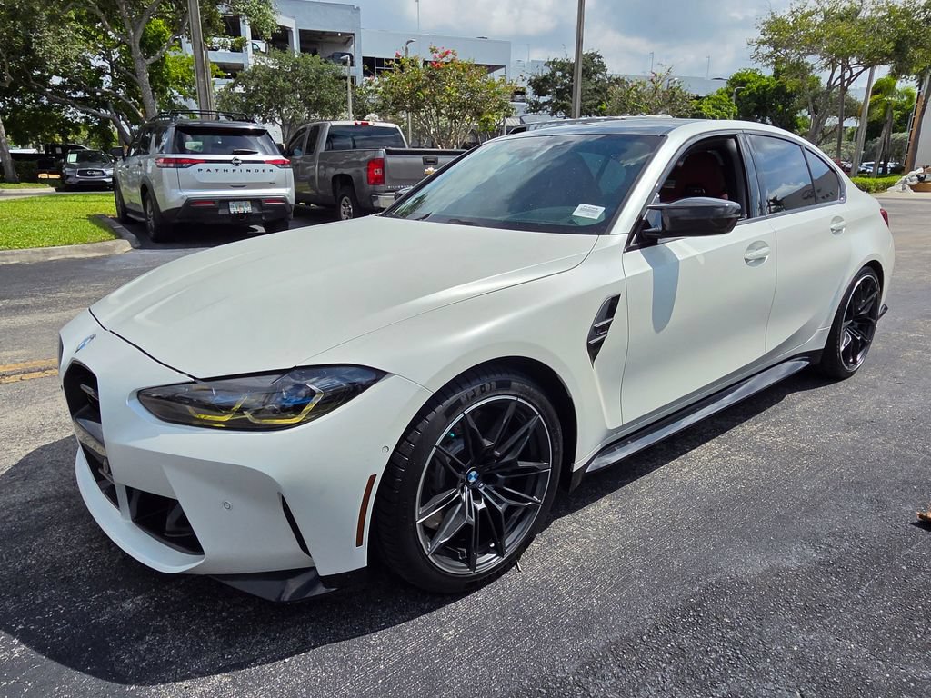 Used 2021 BMW M3 Competition w/ M Carbon Exterior Package RWD image 15