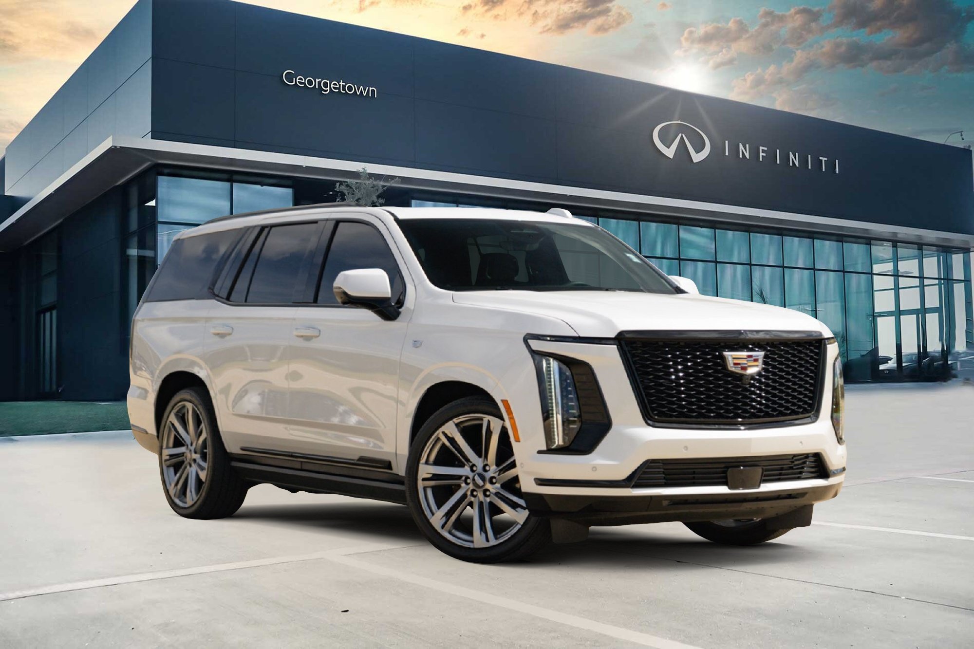 Used 2025 Cadillac Escalade Sport w/ Touring Package AWD/4WD image 1