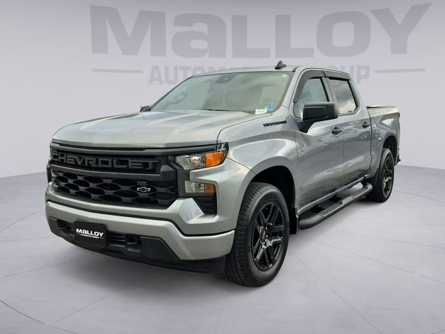Certified 2024 Chevrolet Silverado 1500 Custom w/ LPO, Dark Essentials Package AWD/4WD image 1