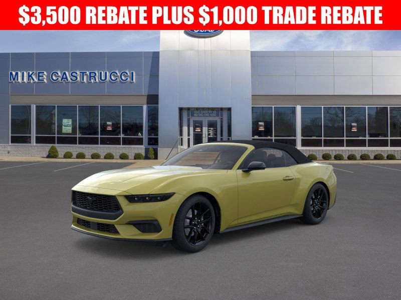 New 2025 Ford Mustang Convertible w/ Mustang Nite Pony Package