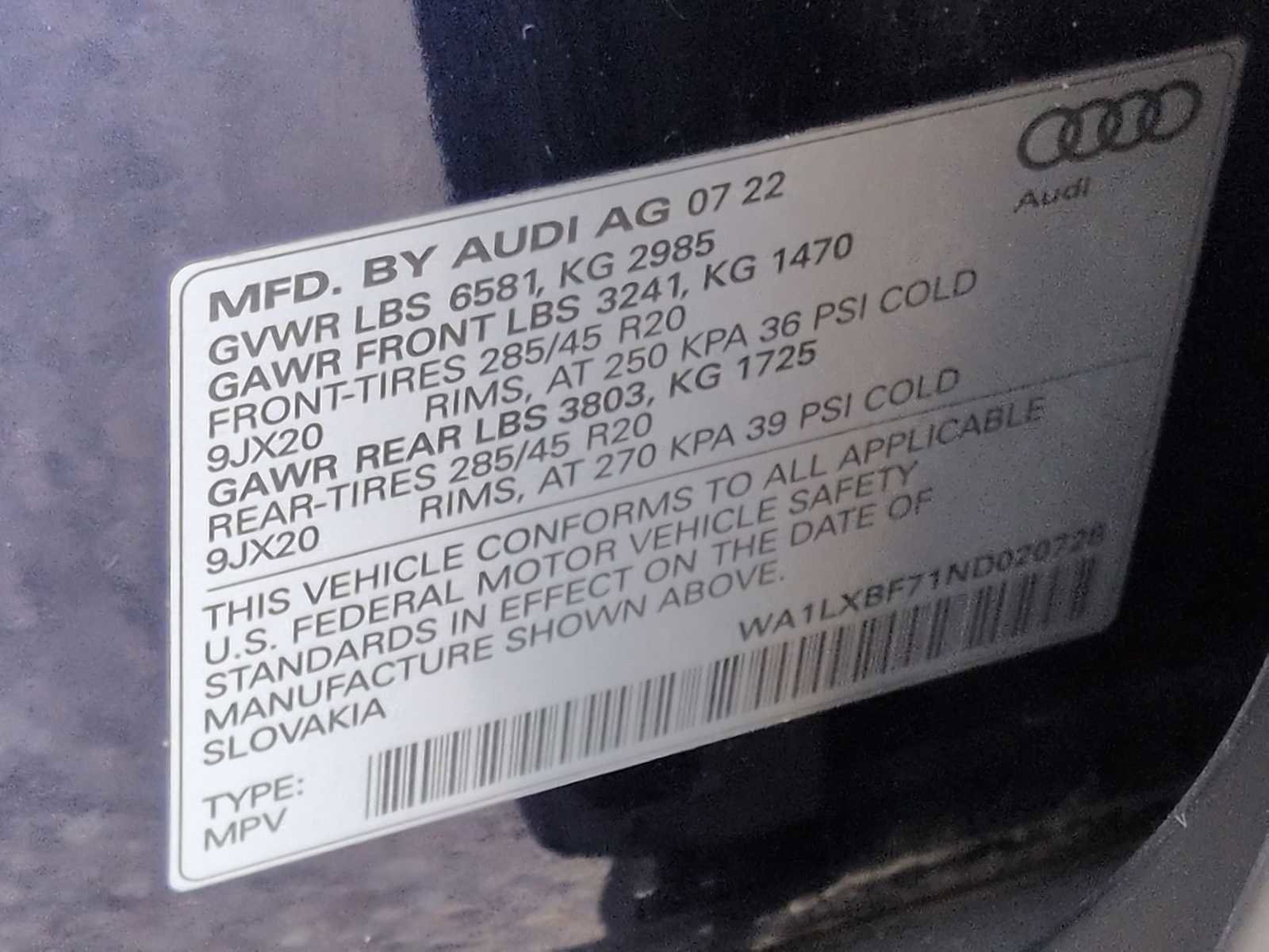 Used 2022 Audi Q7 Premium Plus image 37