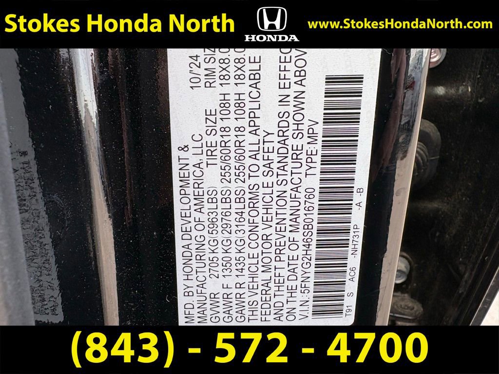 Certified 2025 Honda Pilot EX-L image 6