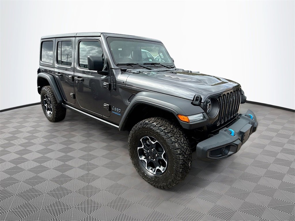 Used 2022 Jeep Wrangler Unlimited Rubicon 4xe w/ Cold Weather Group image 4