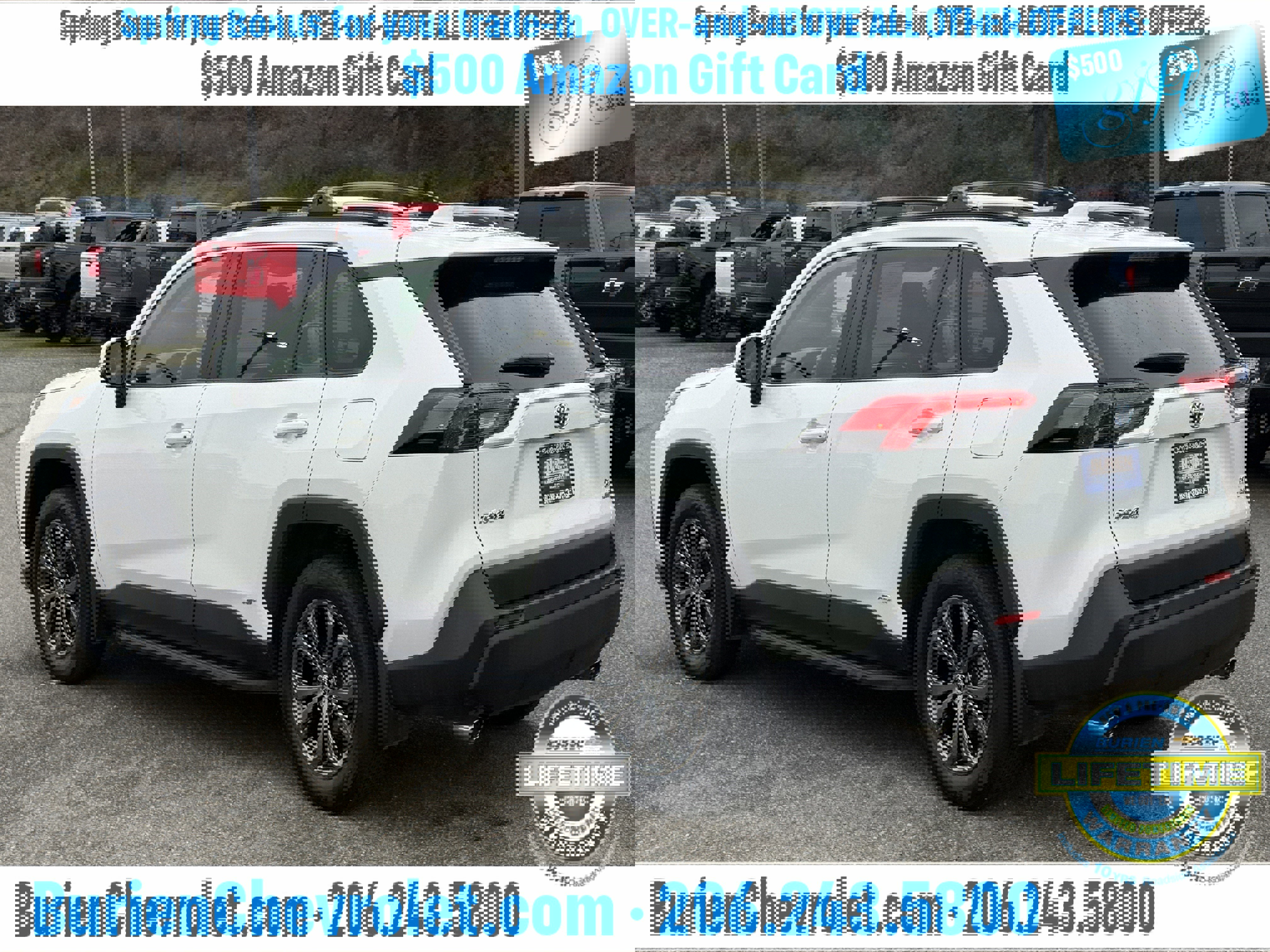 Used 2022 Toyota RAV4 XLE Premium w/ Carpet Mat Package (TMS) image 3
