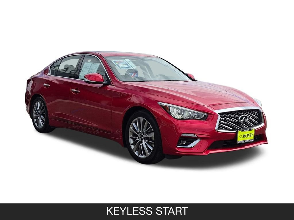 Used 2023 INFINITI Q50 Luxe w/ Cargo Package RWD image 2